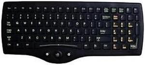 Honeywell 9000160KEYBRD Windows Laptop Style (95-Key, USB Rugged, 2 Button Mouse Keyboard)