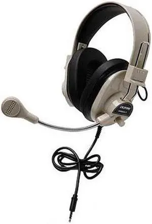 CALIFONE OVER EAR HEADSET W/TO GO PLUG