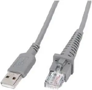 Datalogic CAB-465 Usb Type A Pot Lw 12' For Ps 8300/8500 --C-Notes--