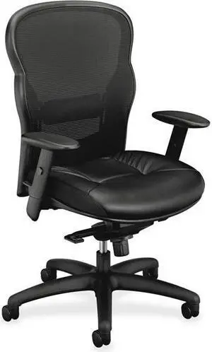 HON Company Wave Mesh High-Back Task Chair 250lbs Cap. Black HVL701SB11