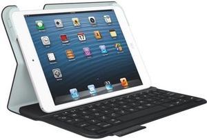Logitech 920-005893 Logitech Ultrathin Keyboard Folio (PU Leather) for iPad mini Carbon Black