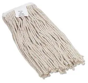 Boardwalk Cut-End Wet Mop Head Cotton No. 16 Size White 2016CEA