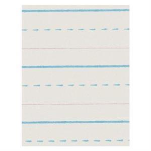 Pacon ZP2612 Ruled Handwriting Paper 500 Sheet - 30 lb Basis Weight - Ruled - 8" x 10.50" - 500 / Pack - White Paper