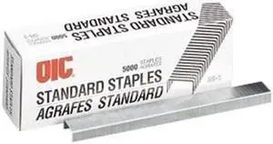 Officemate Staples Standard Chisel Point 5000 Staples/Box 91900