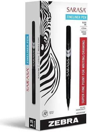Zebra Marker,Sarasa Porous Bk 66110