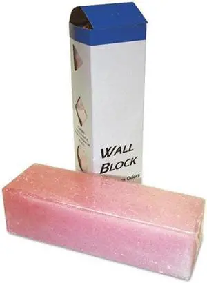 Deodorizing Para Wall Blocks, 24oz, Pink, Cherry, 6/Box BWKW24