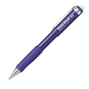Pentel QE515V Twist-Erase III Mechanical Pencil HB, #2 Pencil Grade - 0.5 mm Lead Size - Violet Lead - Violet Barrel - 1 Each