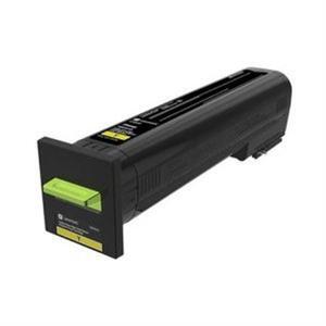 Lexmark 72K0XYG Extra High Yield Return Program Toner Cartridge - Yellow