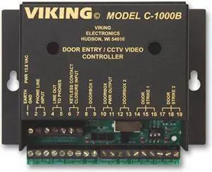 VIKING C1000B UNIVERSAL DOOR ENTRY SYSTEM VIDEO SWITCH