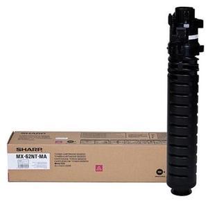 Magenta Toner Cartridge for Sharp MX-62NTMA MX-6240N, MX-6500N, MX-6580N, MX-7040N, MX-7500N, MX-7580N, Genuine Sharp Brand