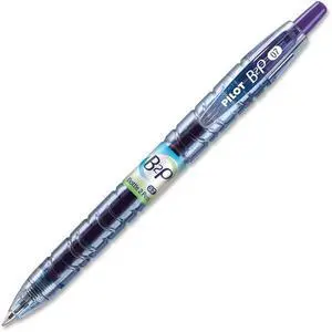 Pilot B2P Bottle-2-Pen Recycled Retractable Gel Ink Pen Purple Ink .7mm 31622