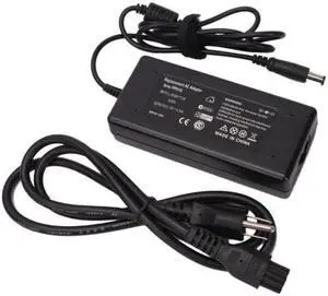 HP H6Y90UT#ABA Compatible 90W 19V at 4.7A Black 7.4 mm x 5.0 mm Laptop Power Adapter and Cable - to