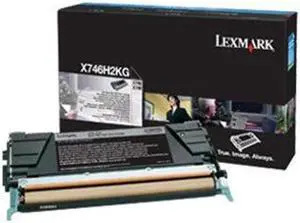 X746H2KG High-Yield Toner, 12,000 Page-Yield, Black X746H2KG
