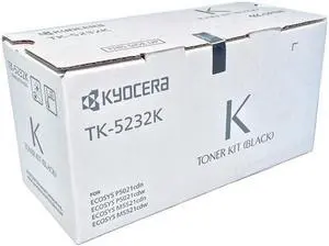 Kyocera TK-5232K, TK5232K Black Toner Cartridge