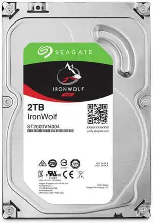 SEAGATE BULK ST2000VN004 2TB Seagate IronWolf SINGLE PK SEAGATE BULK ST2000VN004 2TB Seagate IronWolf SINGLE PK
