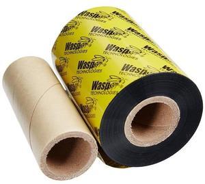 Wasp 633808431198 Premium Wax-Resin Label Ribbon, 3.26" x 820' - 1 Roll