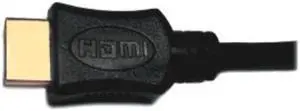 HDMI Cable, 12', Black, Sold as 1 Each