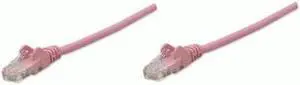 Intellinet Network Solutions 329743 RJ-45 Male / RJ-45 Male, 0.3 m (1 ft.), Pink