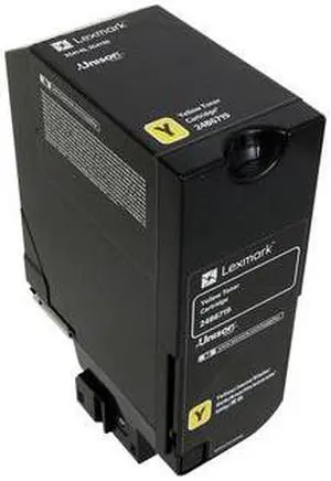 Yellow Toner Cartridge for Lexmark 24B6719 XC4140, XC4150, Genuine Lexmark Brand