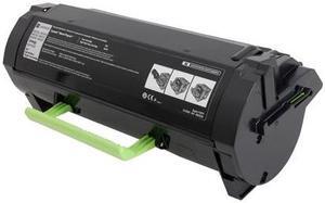 Black High Yield Toner Cartridge for Lexmark 601H MX310dn, MX511de, MX511dhe, MX511dte, MX610de, MX611de, MX611dhe, MX611dte, Genuine Lexmark Brand