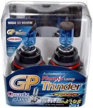 GP Thunder 9004 HB1 7500K Super White Xenon Head Light /low beam bulbs SGP75K-04