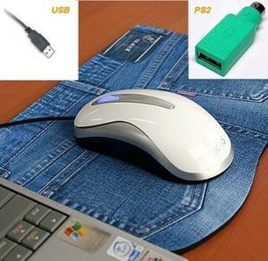 Actto USB+PS/2 Xceed Full Scroll Optical Mouse 800DPI Ergonomic Design White MSC-100-02-WH
