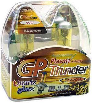 GP Thunder H4 3500k Golden Yellow JDM Xenon Halogen Lights Bulbs -12V 60/55W Made in S. Korea