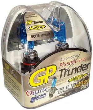 Authentic GP Thunder™ Sgp58k-9005 Hb3 5800K 65w Super-white with Quartz Glass Bulbs for Headlamp / Fog / Day Time Runing Lights