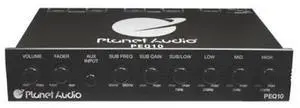 Planet Audio Peq10 4 Band Car Audio Equalizer