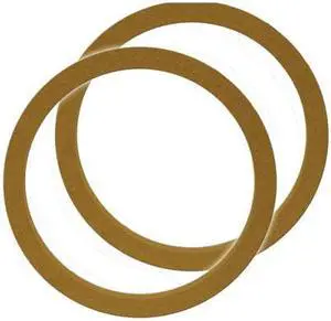 NEW PAIR NIPPON RING8R 8" RINGS 3/4" WOOFER EXTENDER RINGS 3/4" THICK MDF BOARD