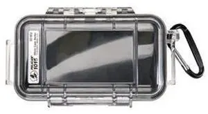 Pelican 1015 Carrying Case for Multipurpose - Black, Clear