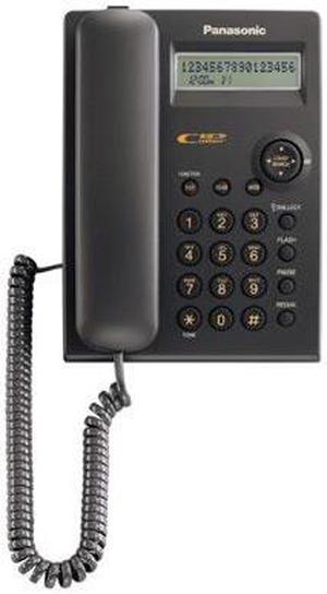 Panasonic KX-TSC11B Corded Telephone 1 x Phone Line(s) - Black