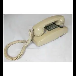 Cortelco ITT-2554-V-AS 255444-VBA-20M Wall w/ Volume ASH