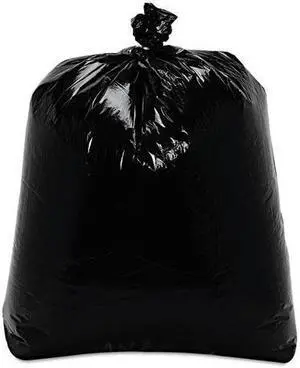Trn ML2432 Low Density Can Liners, .7mil, 16gal, 24w x 32h, Black, 500/Carton