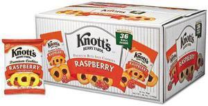 Knott's Berry Farm Premium Berry Jam Shortbread Cookies 2 oz Pack 36/Carton
