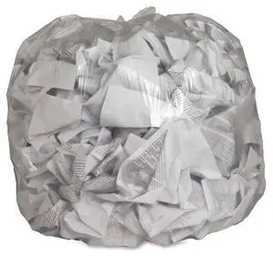 Genuine Joe Trash Can Liner 40-45 Gallon .6Mil 40"x46" 250/BX Clear 01015