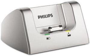 Philips - ACC8120 - Philips Pocket Memo Docking Station - Docking - Charging Capability, silver