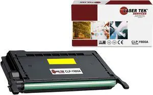 Laser Tek Services® Yellow Compatible Toner Cartridge for the Samsung CLP-600 CLP600 CLP-650 CLP650 CLP-650N CLP-Y600A