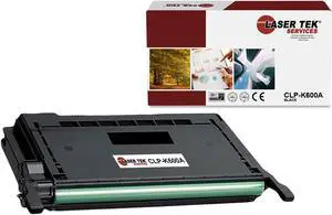 Laser Tek Services® Black Compatible Toner Cartridge for the Samsung CLP-600 CLP600 CLP-650 CLP650 CLP-650N CLP-K600A