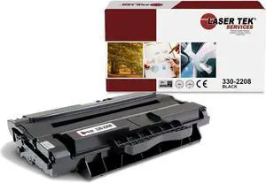 Laser Tek Services Compatible Toner Cartridge Replacement for Dell 2335 330-2208 Works with Dell 2335dn 2355dn Printers (Black, 1 Pack) - 6,000 Pages