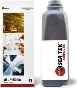 Laser Tek Services® Black Toner Refill Kit with reset chip for the Samsung ML-2150D8 ML-2150N ML-2151N ML-2152W