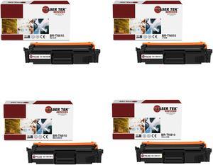 Laser Tek Services Compatible Toner Cartridge Replacement for TN810 TN-810 Works with Brother HLL9410CDN L9430CDN, MFCL9610CDN L9630CDN Printers (Black, Cyan, Magenta, Yellow, 4 Pack)