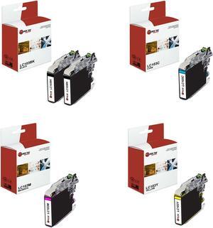 Laser Tek Services Compatible Ink Cartridge Replacement for Brother LC-103 LC103BK LC103C LC103M LC103Y Works with Brother DCPJ152W, MFCJ245 J285DW Printers (Black, Cyan, Magenta, Yellow, 5 Pack)