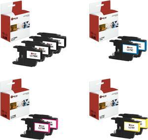 Black and Color Brother LC-79BK LC-79C LC-79M LC-79Y (4BK, 2C, 2M, 2Y)