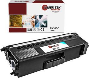 Laser Tek Services Compatible Toner Cartridge Replacement for Brother TN-315 TN315C Works with Brother HL4150cdn 4570cdw, MFC9460cdn Printers (Cyan, 1 Pack) - 3,500 Pages
