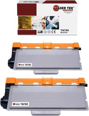 2Pk LTS TN-780 Black Hi-Yield Compatible for Brother HL6180DW 6180DWT Toner