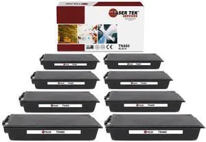 8Pk LTS TN-460 Black Compatible for Brother HL1030 1230, MFC830 Toner Cartridge