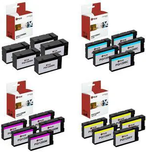 20Pk LTS PGI-1200 BCMY HY Compatible for Canon Maxify MB2020 MB2050 Ink