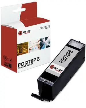 LTS PGI270PGBK Pigment Black HY Compatible for Canon Pixma MG5720 MG5721 Ink