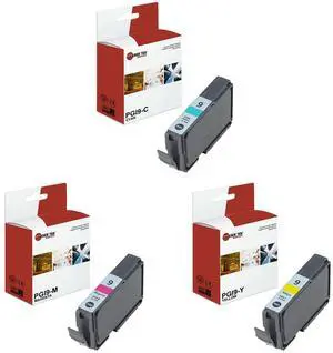 Laser Tek Services® 3PK of Compatible Replacement Ink for the Canon PGI-9, Canon Pixma MX7600, Pixma Pro9500